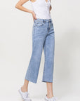 Vervet by Flying Monkey Super High Rise Crop Wide Leg - Online Only