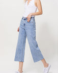 Vervet by Flying Monkey Super High Rise Crop Wide Leg - Online Only