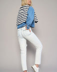 Insane Gene High Rise Ankle Straight Jeans