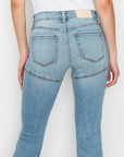 Artemis Vintage Plus Size High Rise Skinny Flare Jeans