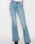 Artemis Vintage Plus Size High Rise Skinny Flare Jeans