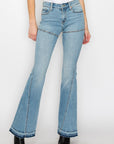 Artemis Vintage Plus Size High Rise Skinny Flare Jeans