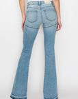 Artemis Vintage Plus Size High Rise Skinny Flare Jeans