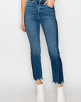 Artemis Vintage High Rise Slim Straight Jeans