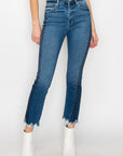 Artemis Vintage High Rise Slim Straight Jeans