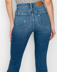 Artemis Vintage High Rise Slim Straight Jeans