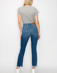 Artemis Vintage High Rise Slim Straight Jeans