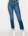 Artemis Vintage High Rise Slim Straight Jeans