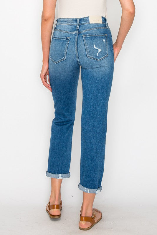 Artemis Vintage Plus Size High Rise Tapered Leg Jeans