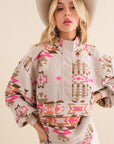 Blue B Exclusive Aztec Western Pullover