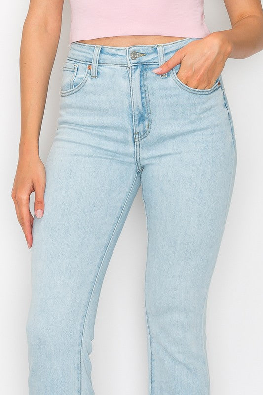 Artemis Vintage High Rise Boot Cut Jeans