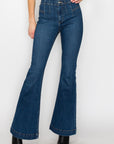 Artemis Vintage High Rise Modern Flare Jeans