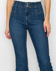 Artemis Vintage High Rise Modern Flare Jeans