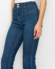 Artemis Vintage High Rise Modern Flare Jeans