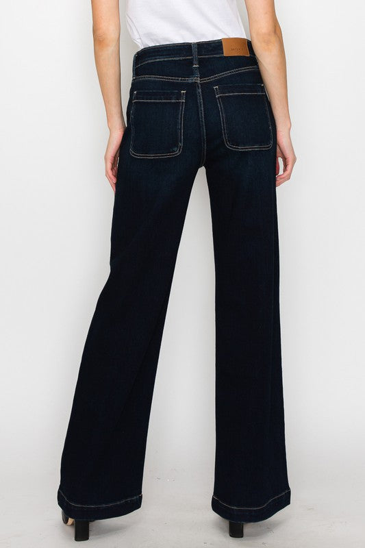 Artemis Vintage High Rise Modern Wide Leg Jeans