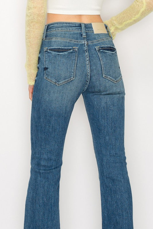 Artemis Vintage High Rise Boot Cut Jeans