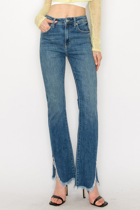 Artemis Vintage High Rise Boot Cut Jeans