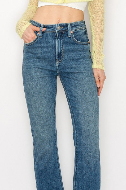 Artemis Vintage High Rise Boot Cut Jeans