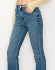 Artemis Vintage High Rise Boot Cut Jeans