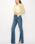 Artemis Vintage High Rise Boot Cut Jeans