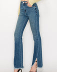 Artemis Vintage High Rise Boot Cut Jeans