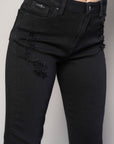 Insane Gene High Rise Cropped Straight Jeans