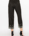 Allure Suede Pant with Pearls