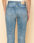 Artemis Vintage High Rise Distressed Mom Jeans