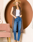 Ana Stretch Suede Vest