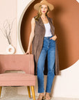 Ana Stretch Suede Vest