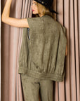 Allison Suede Vest