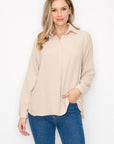 Wanda Woven Crepe Top