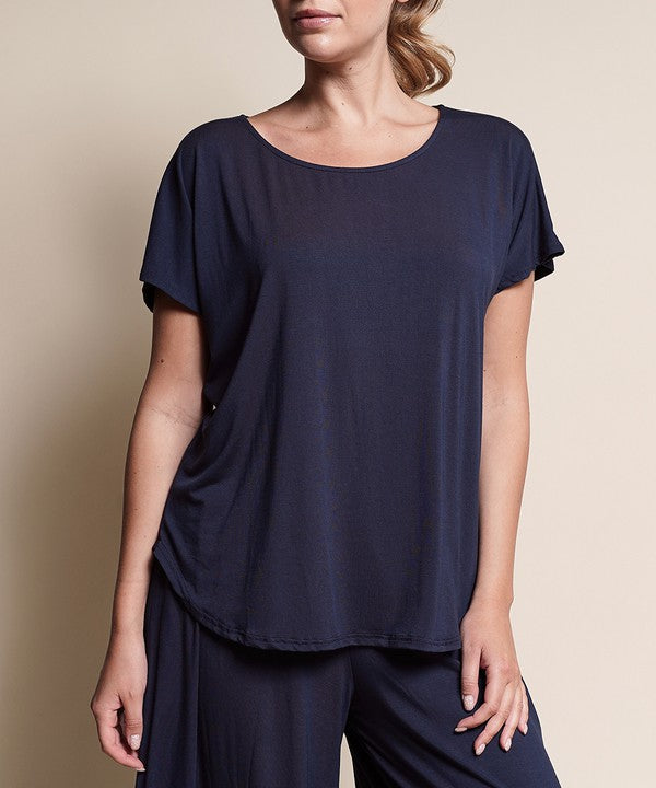 Fabina Bamboo Casual Dolman Sleeve Top