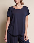 Fabina Bamboo Casual Dolman Sleeve Top