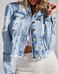 Cropped Denim Jacket