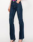 Artemis Vintage Plus Size High Rise Skinny Bootcut Jeans