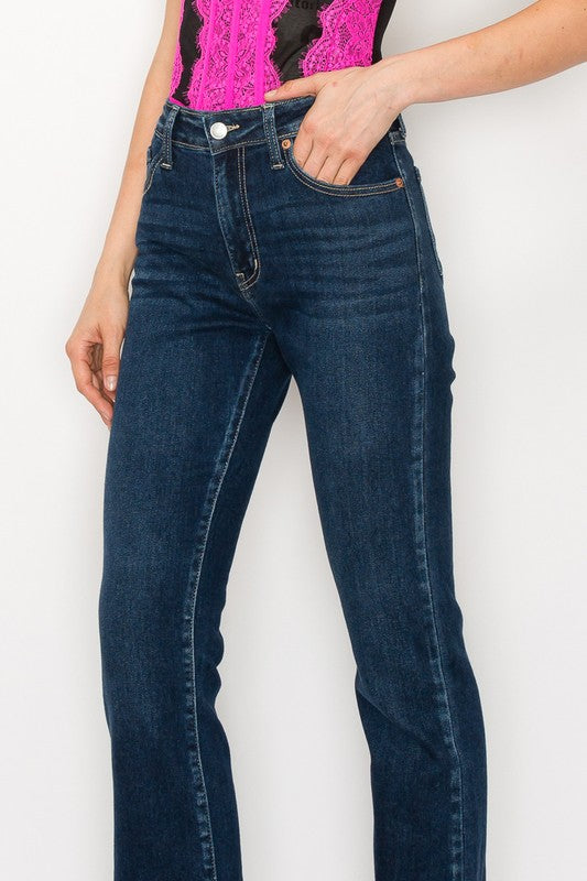 Artemis Vintage Plus Size High Rise Skinny Bootcut Jeans