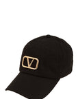 V Buckle Charm Baseball Cap