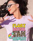 Float, Drink, Tan, Repeat Graphic Tee - Online Only