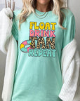 Float, Drink, Tan, Repeat Graphic Tee - Online Only