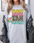 Float, Drink, Tan, Repeat Graphic Tee - Online Only