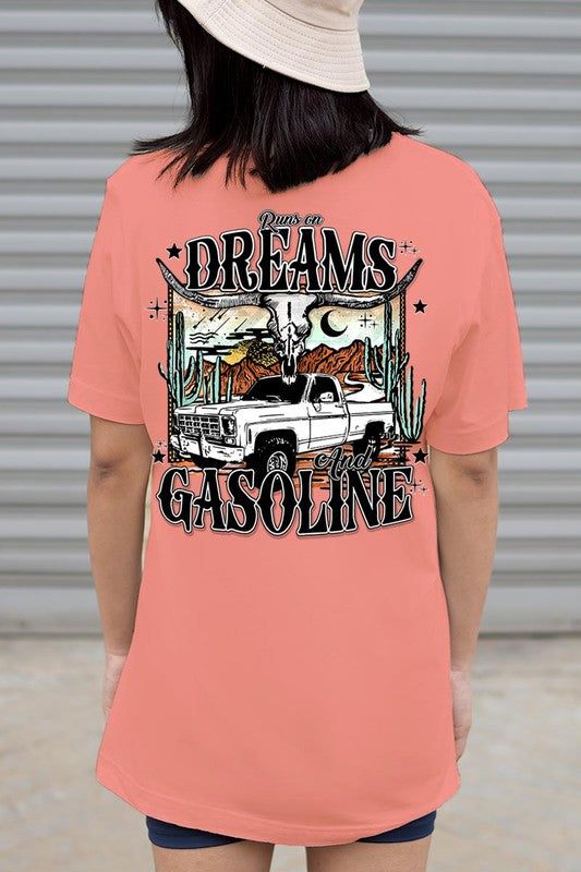 Dreams and Gasoline Graphic Tee - Online Only