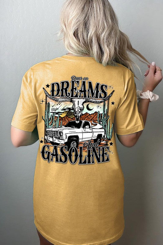 Dreams and Gasoline Graphic Tee - Online Only