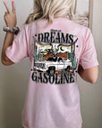 Plus Size Dreams and Gasoline Graphic Tee - Online Only