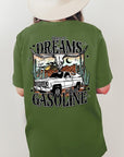 Plus Size Dreams and Gasoline Graphic Tee - Online Only