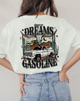 Plus Size Dreams and Gasoline Graphic Tee - Online Only