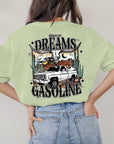 Plus Size Dreams and Gasoline Graphic Tee - Online Only