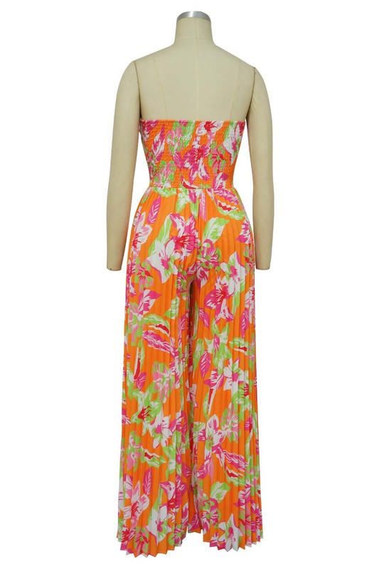 By Claude Yellow Green Summer Jumpsuit