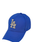 Rhinestone LA Charm Baseball Cap