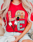 Love, Camp, Marshmallow Graphic Tee - Online Only